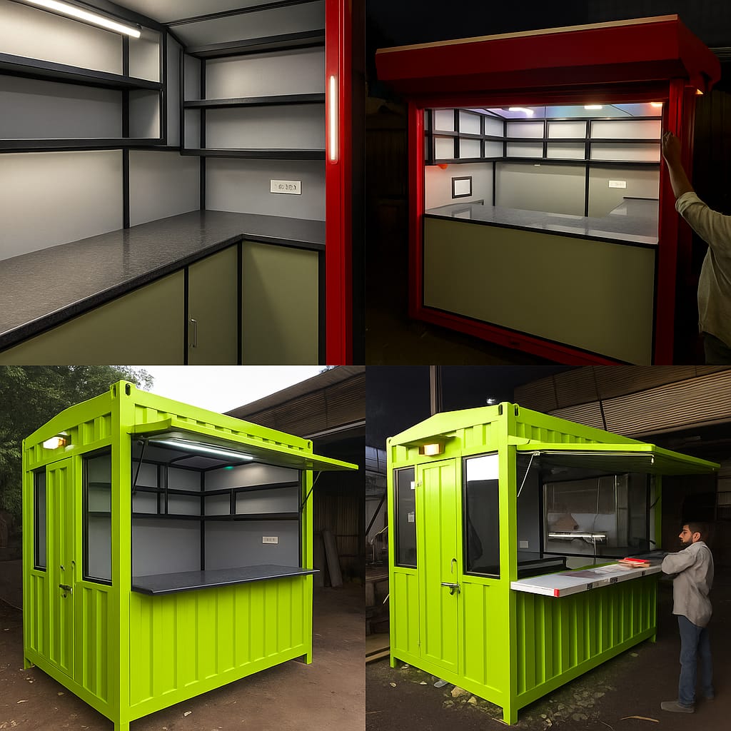 Portable Shop Cabin – Ready Retail Outlet