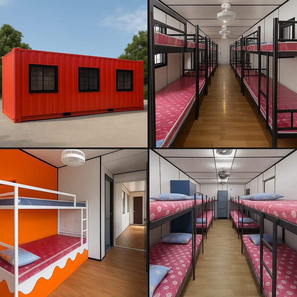 Labour Bunk House Cabin – Portable Worker Housing